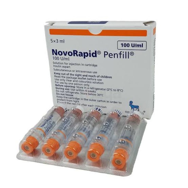 NovoRapid Penfill Injection-(100IU/ml)