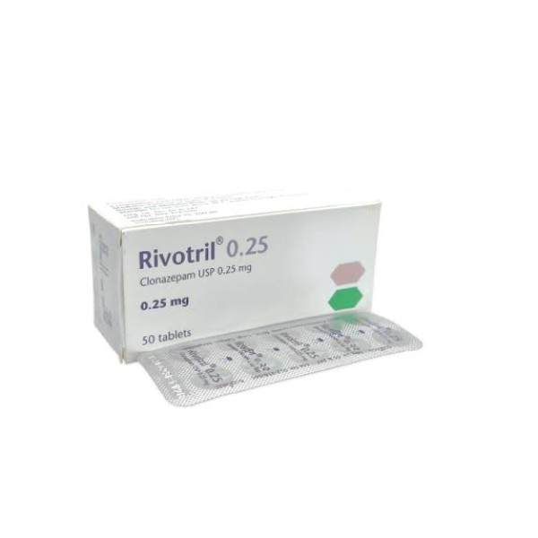 Rivotril 0.25 Tablet-(0.25mg)