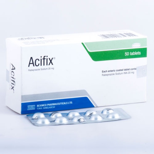 Acifix 20 mg Tablet — Rabeprazole Sodium by Beximco Pharmaceuticals