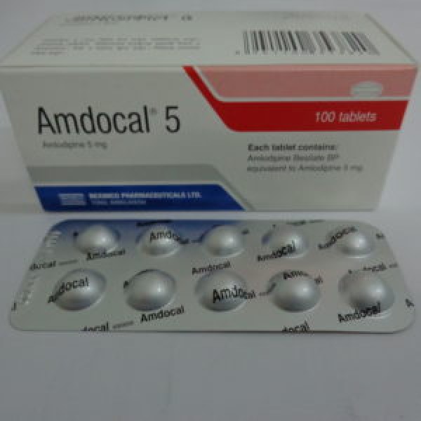 Amdocal 5 Tablet, Amlodipine 5 mg Tablet, Amlodipine