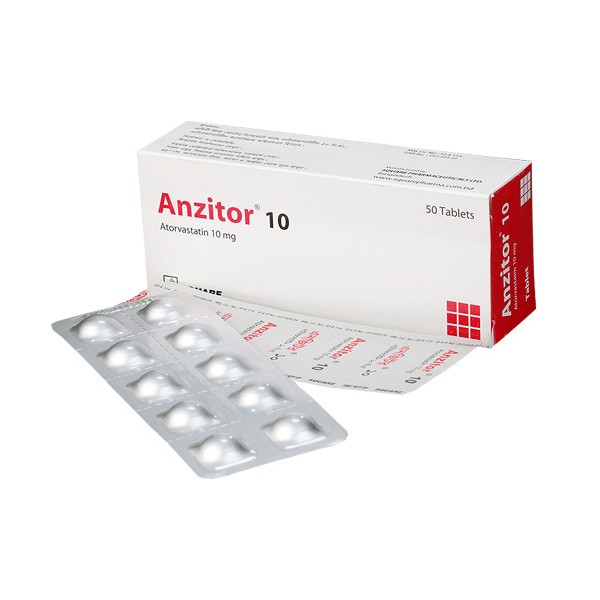 Anzitor 10 mg Tab in Bangladesh,Anzitor 10 mg Tab price , usage of Anzitor 10 mg Tab