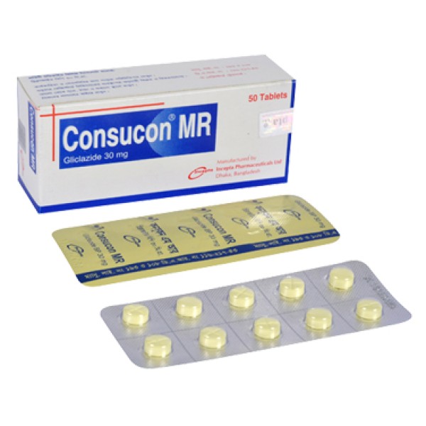 Consucon 30 MR, Gliclazide 30 mg Tablet, Gliclazide