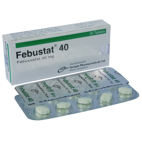 Febustat 40 Tab in Bangladesh,Febustat 40 Tab price , usage of Febustat 40 Tab