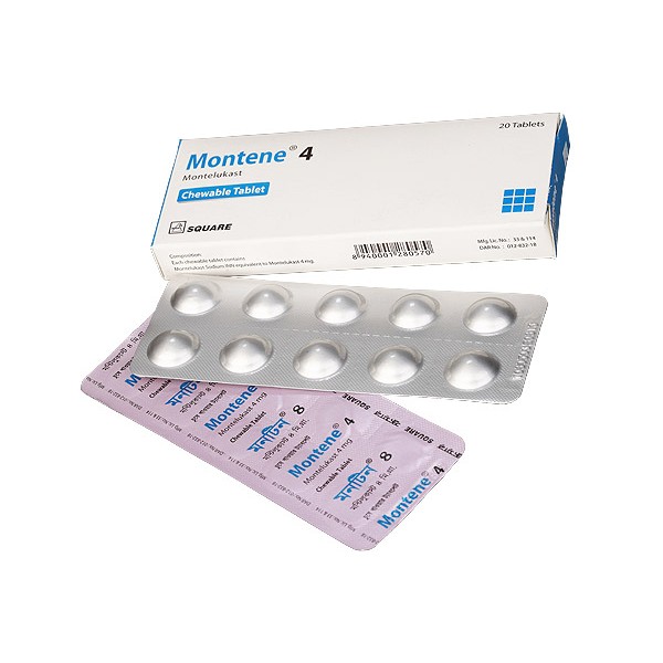 Montene 4 Tab in Bangladesh,Montene 4 Tab price , usage of Montene 4 Tab