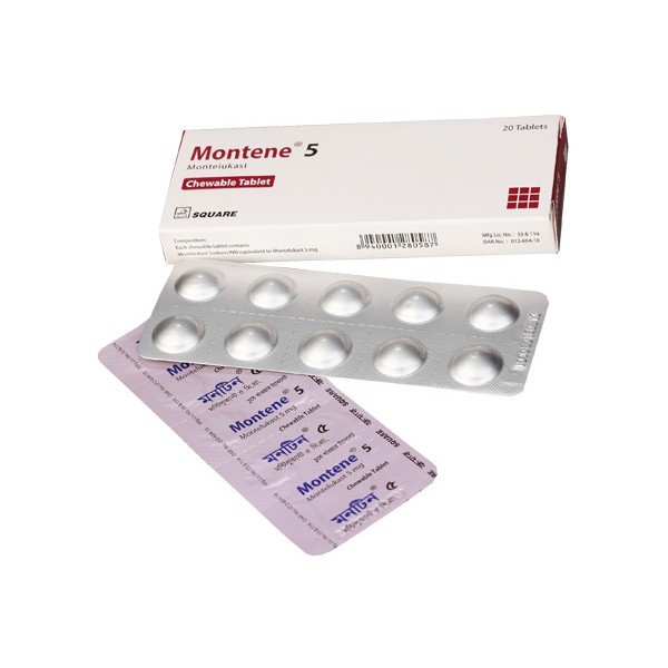 Montene 5 Tab in Bangladesh,Montene 5 Tab price , usage of Montene 5 Tab