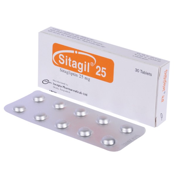 Sitagil 25 Tab in Bangladesh,Sitagil 25 Tab price , usage of Sitagil 25 Tab