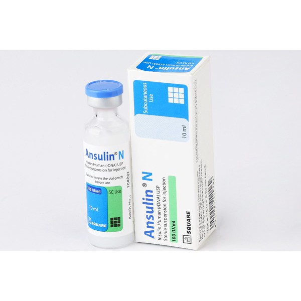 Ansulin N 100 IU Inj, Insulin Human (rDNA), Insulin