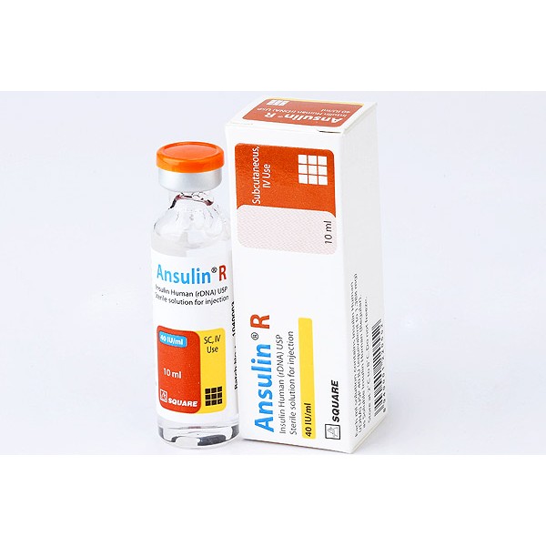 Ansulin R 40 IU Inj, Insulin Human (rDNA), Insulin