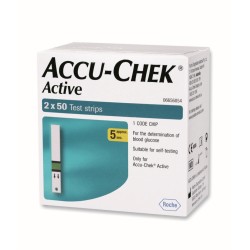 Accu-Chek Active 100's Strips