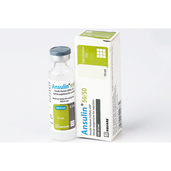 Ansulin 50/50 100IU Inj