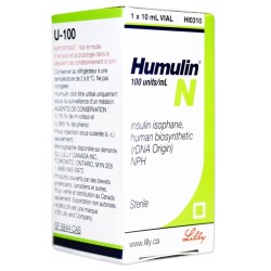 Humulin N 100 iu/ml 10 vial