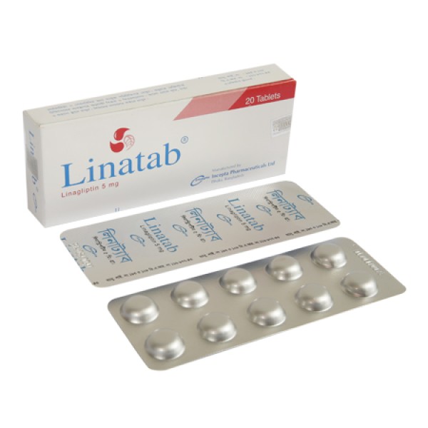 Linatab 5mg Tab in Bangladesh,Linatab 5mg Tab price , usage of Linatab 5mg Tab