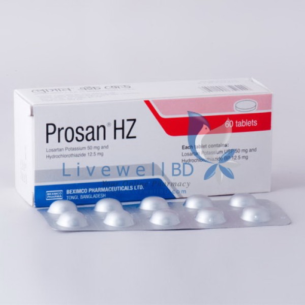 Prosan HZ 12.5/50 tablet