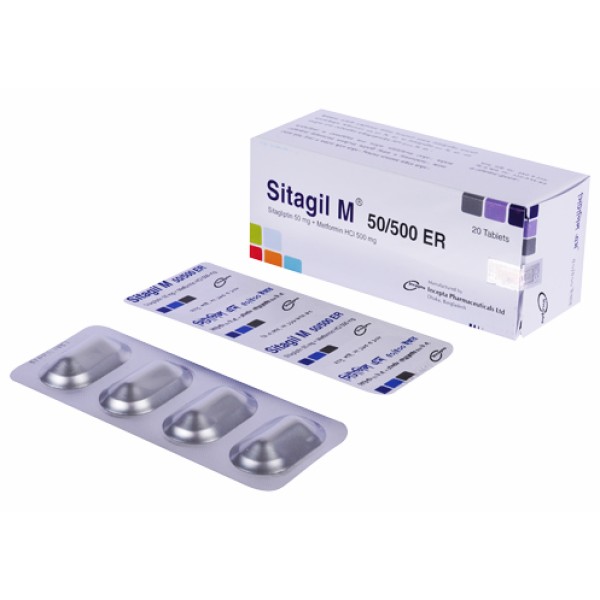 Sitagil M 50/500 ER Tab in Bangladesh,Sitagil M 50/500 ER Tab price , usage of Sitagil M 50/500 ER Tab