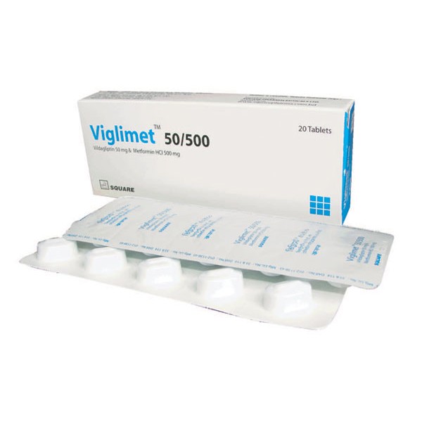 Viglimet 50/500 mg Tablet Viglimet 50/500 mg Tablet