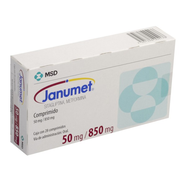 janumet 50/850 mg tab