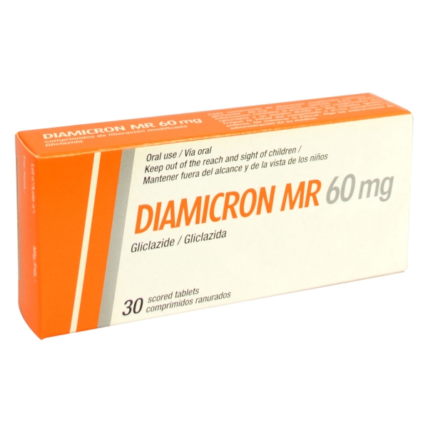 DIAMICRON MR 60 mg Tab, Gliclazide 60 mg Tablet, Gliclazide