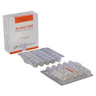 Amikin 500mg Injection (Amikacin 500mg/2mL)