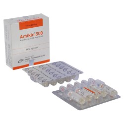 Amikin 500mg Injection (Amikacin 500mg/2mL)