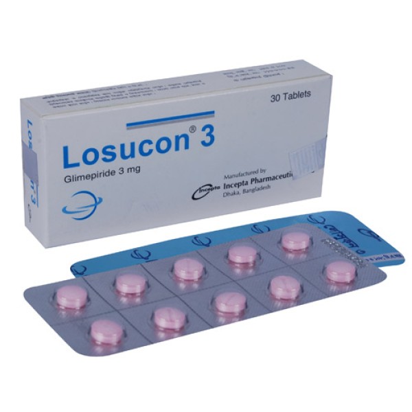 Losucon 3 Tab in Bangladesh,Losucon 3 Tab price , usage of Losucon 3 Tab
