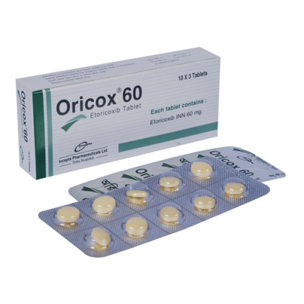 Oricox 60 Tab in Bangladesh,Oricox 60 Tab price , usage of Oricox 60 Tab