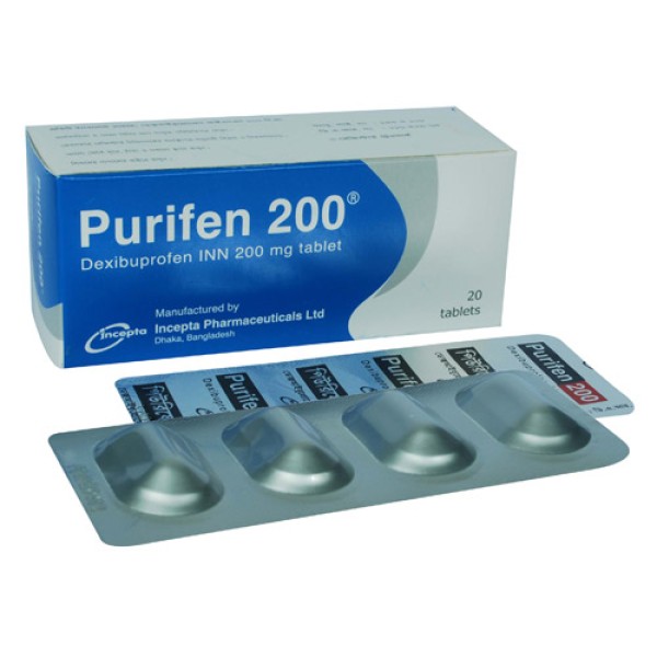 Purifen 200 Tab in Bangladesh,Purifen 200 Tab price , usage of Purifen 200 Tab