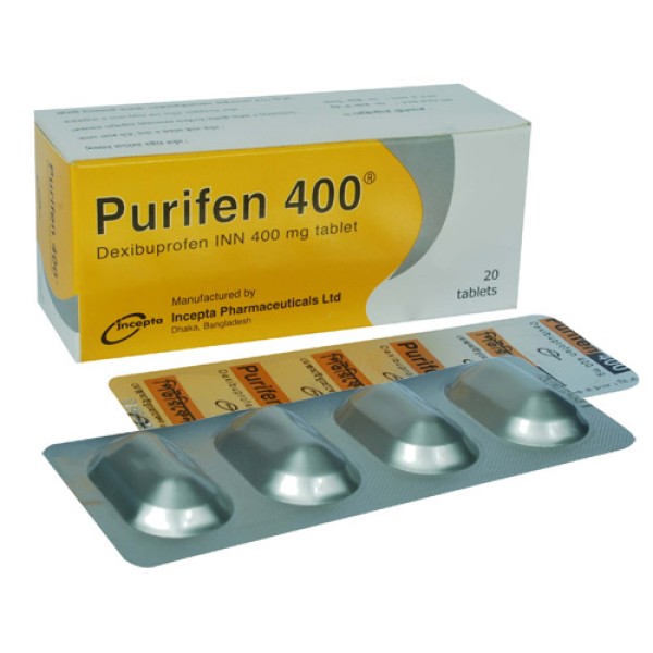 Purifen 400 Tab in Bangladesh,Purifen 400 Tab price , usage of Purifen 400 Tab