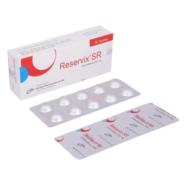 Reservix SR Tab in Bangladesh,Reservix SR Tab price , usage of Reservix SR Tab