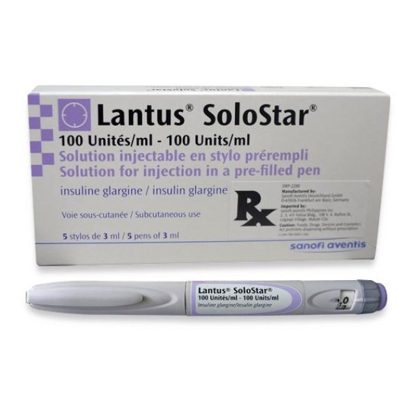 Lantus Solostar, Insuline glargine, Insulin