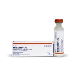 Mixtard 30  100 IU  (1 vial)	