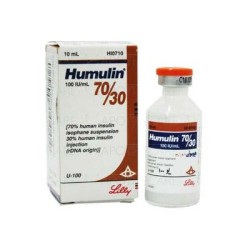 Humulin70/30 100 iu/ 10 ml Vial