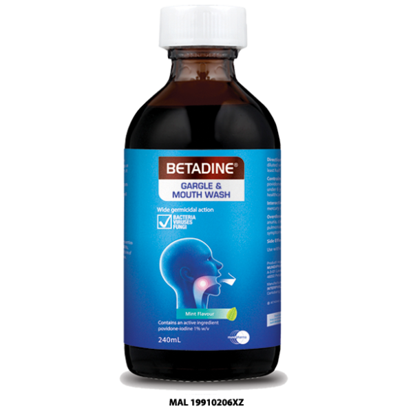 Betadine Gargle1% MouthWash in Bangladesh,Betadine Gargle1% MouthWash price , usage of Betadine Gargle1% MouthWash