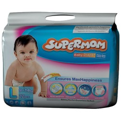 Supermom L(9-14 kg) 22 Pcs
