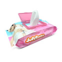 Supermom Mild Baby Wipes 120 pc