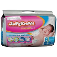 Supermom S (New born-8 kg) 28 Pcs Supermom S (New born-8 kg) 28 Pcs