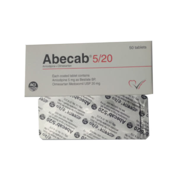 Abecab 5/20 Tab, 7210, Amlodipine