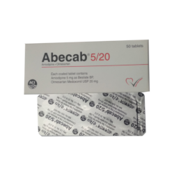 Abecab 20/5mg Tablet (Olmesartan + Amlodipine) ARB + CCB Combination Abecab 20/5mg Tablet (Olmesartan + Amlodipine) ARB + CCB Combination