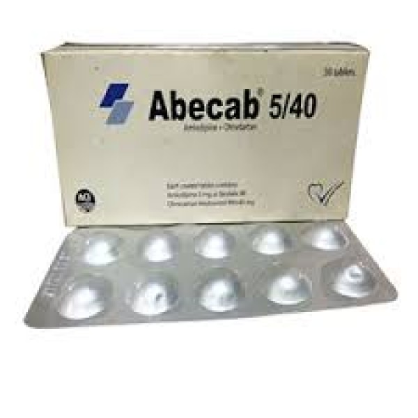 Abecab 40/5mg Tablet — Olmesartan 40mg + Amlodipine 5mg ARB+CCB by Beximco