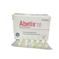 Abetis 10mg Tablet (Olmesartan Medoxomil) ARB Antihypertensive