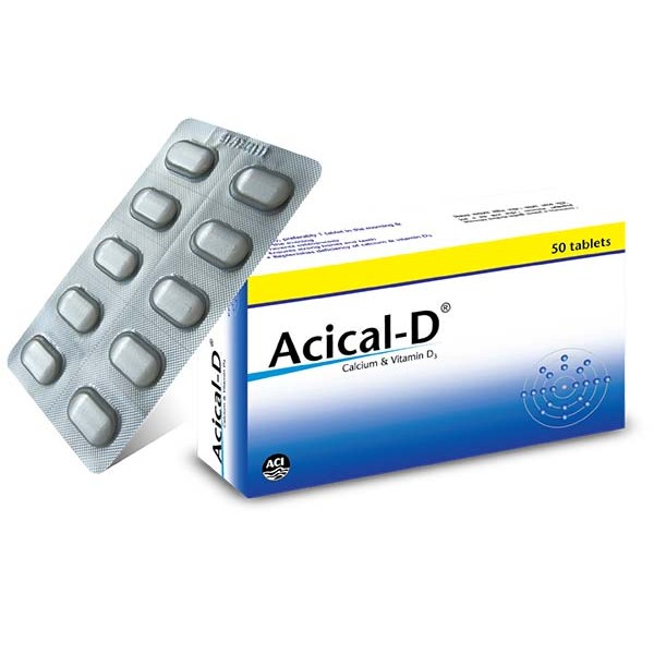 Acical D Tab, 11336, Calcium