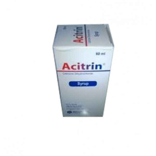 Acitrin Syrp, 14761, Cetirizine Dihydrochloride