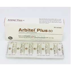 Arbitel Plus 80 mg+12.5 mg Tablet