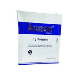 Aronem (Inj) 1gm vial i.v