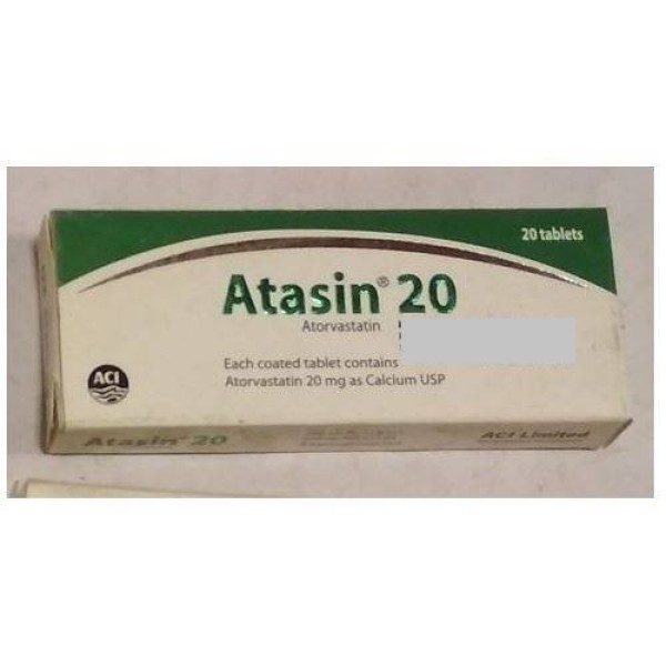 Atasin (Tab) 20mg in Bangladesh,Atasin (Tab) 20mg price , usage of Atasin (Tab) 20mg