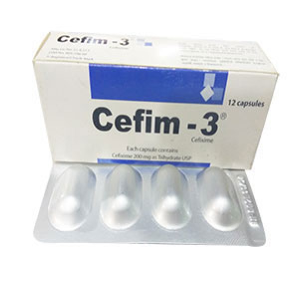 Cefim-3 (Cap) 200mg in Bangladesh,Cefim-3 (Cap) 200mg price , usage of Cefim-3 (Cap) 200mg