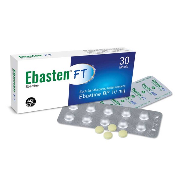 Ebasten FT 10 mg Tablet Bangladesh,Ebasten FT 10 mg Tablet price, usage of Ebasten FT 10 mg Tablet