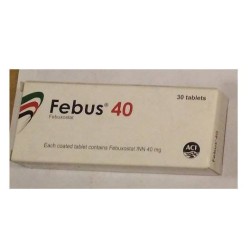 Febus 40mg Tablet, 1 Strip Febus 40mg Tablet, 1 Strip
