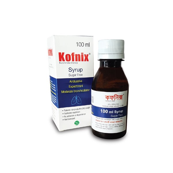 Kofnix syp 100 ml in Bangladesh,Kofnix syp 100 ml price , usage of Kofnix syp 100 ml