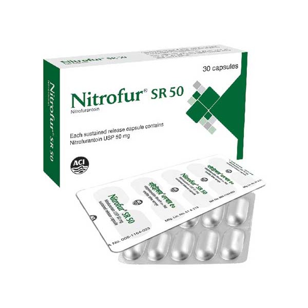 Nitrofur SR 50 mg Capsule Bangladesh,Nitrofur SR 50 mg Capsule price, usage of Nitrofur SR 50 mg Capsule