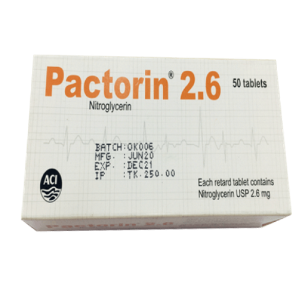 Pactorin Retard 2.6 mg Tablet Bangladesh,Pactorin Retard 2.6 mg Tablet price, usage of Pactorin Retard 2.6 mg Tablet